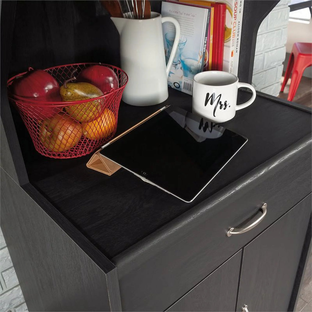 Engineered Wood Microwave Kitchen Cart M468996
