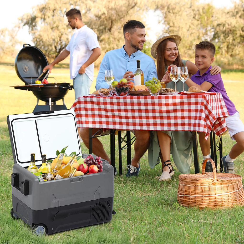 Portable Car Refrigerator 37Qt Dual Zones I80009