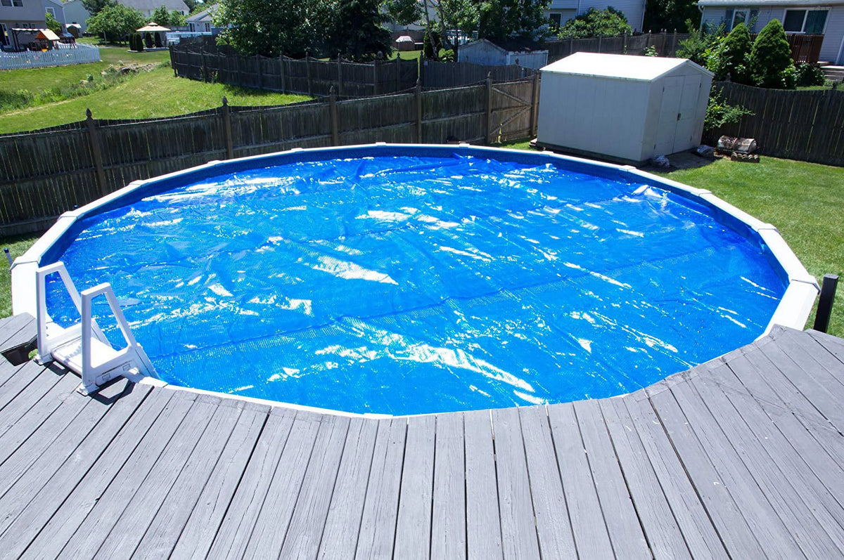 30' Round Blue Solar Pool Cover A26028