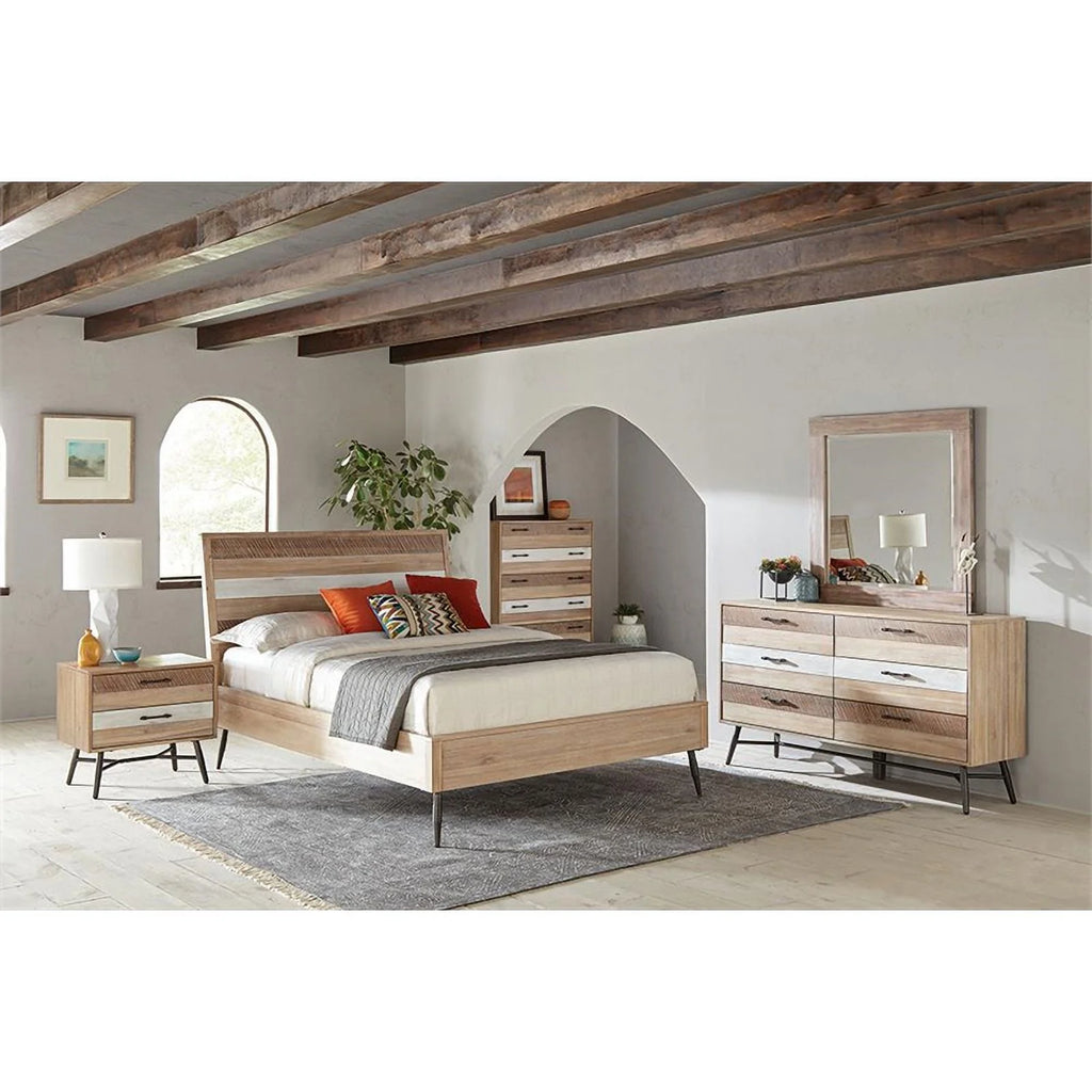 Queen Wood Platform Bed G1650