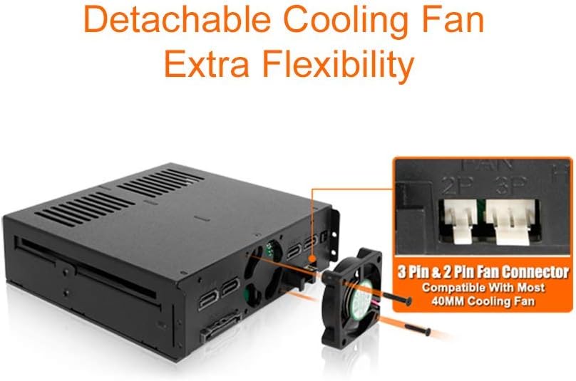 4 Bay 2.5 SAS/SATA HDD & SSD Hot Swap Cage X487403