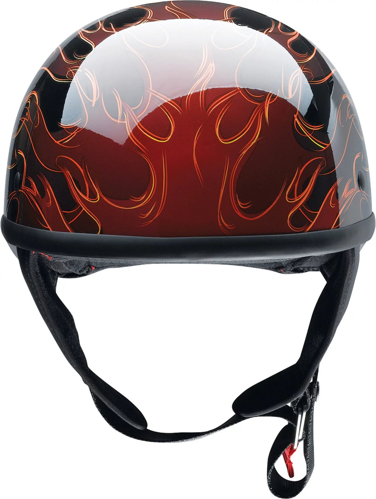 Red XXL Motorcycle Half Helmet A6766