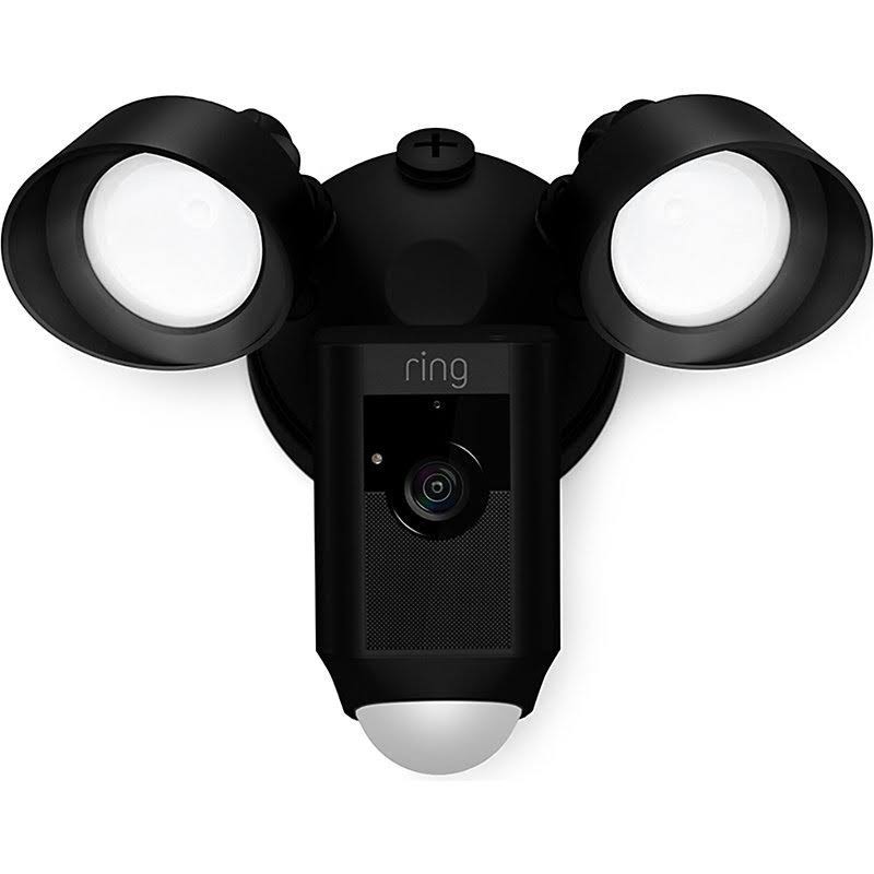 Black Floodlight Camera V4044