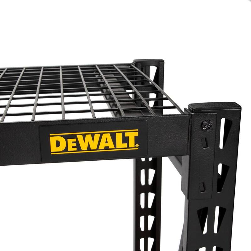 Black 4-Tier Steel Storage Shelving Unit P157969