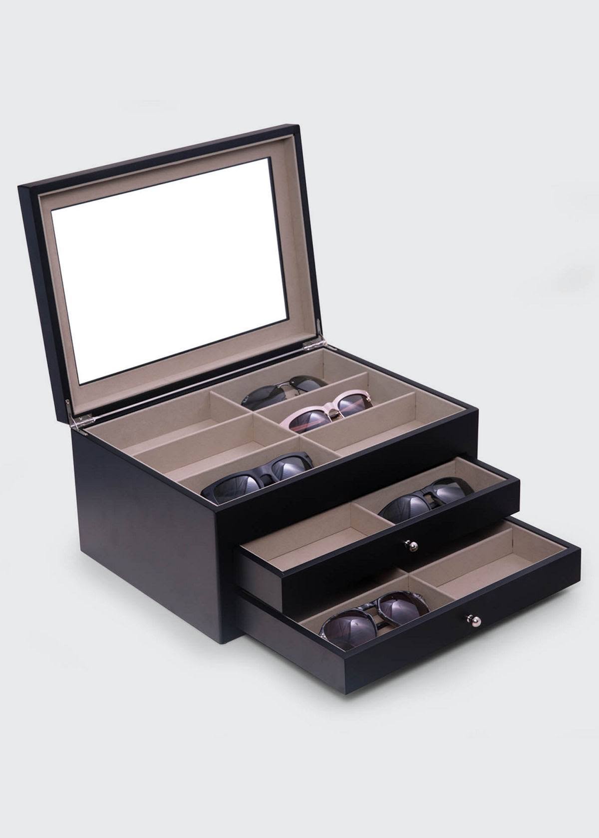 Black Sunglass and Eyeglass Storage W465292