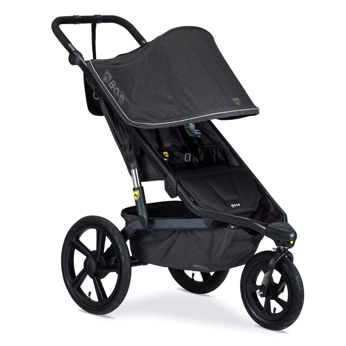Jogging Stroller Melange Black B4214