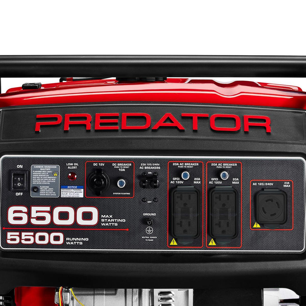 6500 Watt Gas-Powered Portable Generator K60086