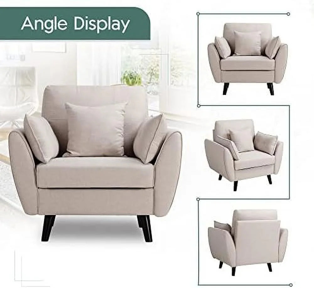 Small Sofa Couch with Pillow W6418