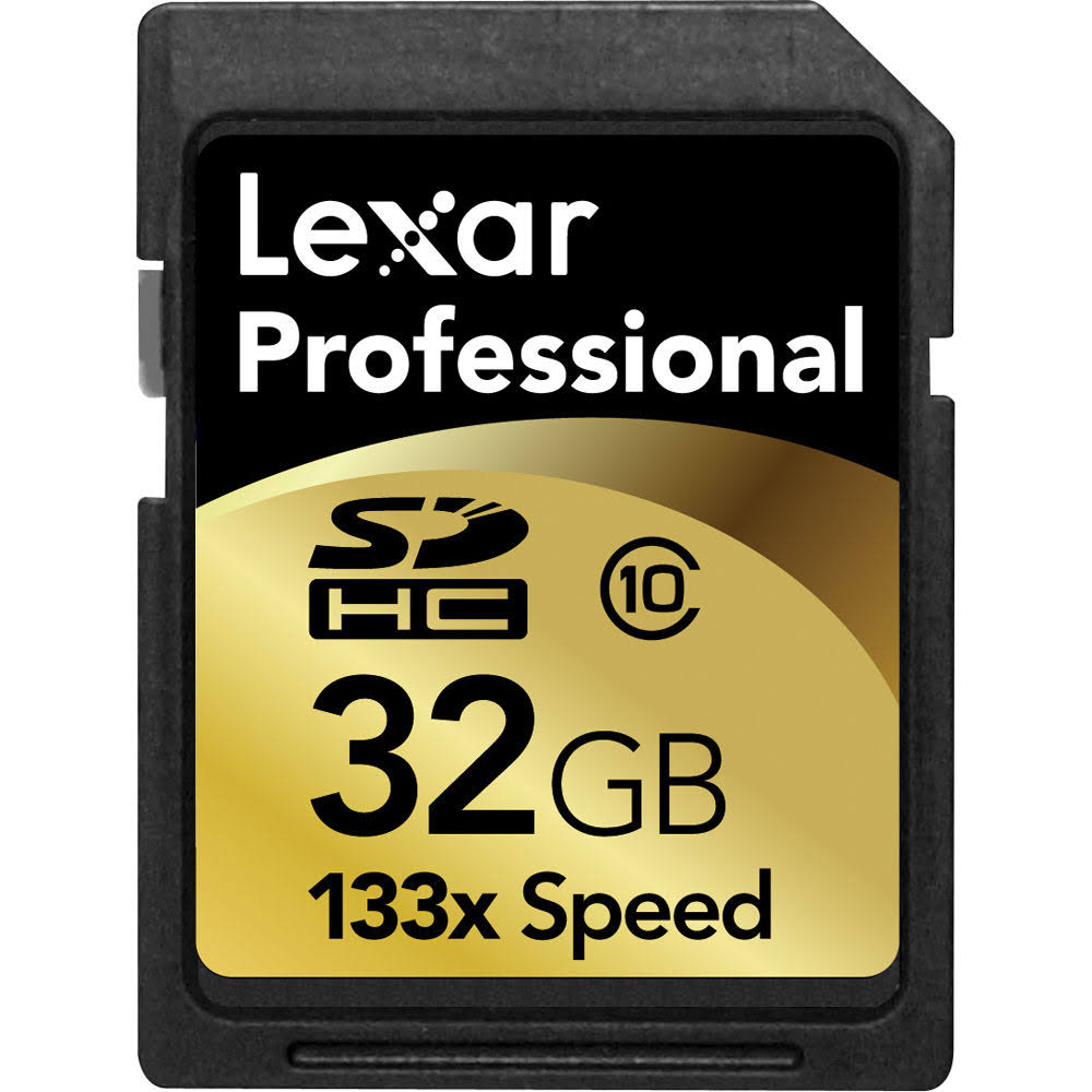32GB 133x SDHC Memory Card F84457