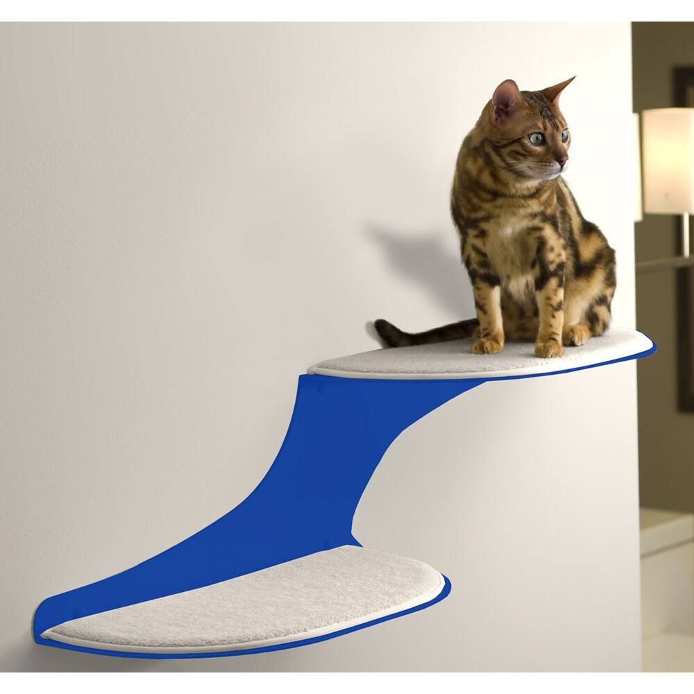 Red Left Facing Cat Shelf Z1963