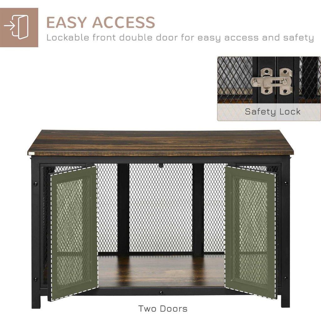 Furniture Style Dog Crate with Openable Top Z10155