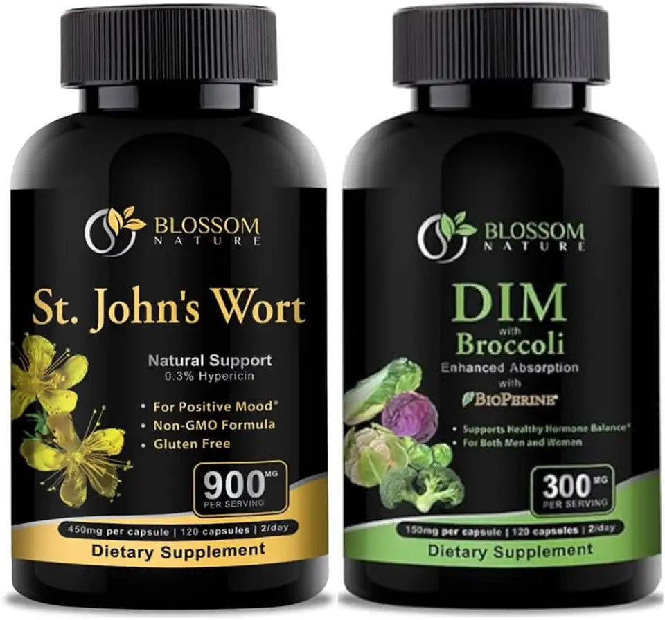 St Johns Wort DIM Supplement 120 Vegetable Capsules Z424635
