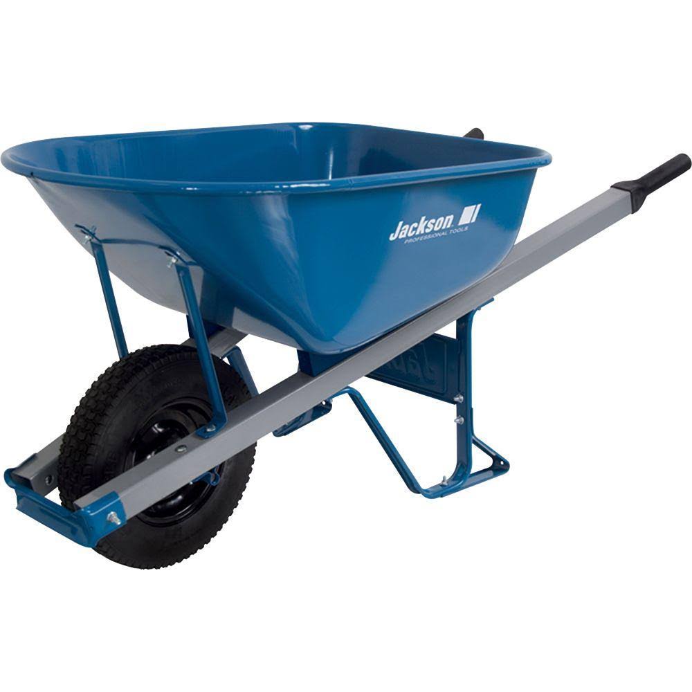 Steel Contractor Wheelbarrow with Steel Handles C24024