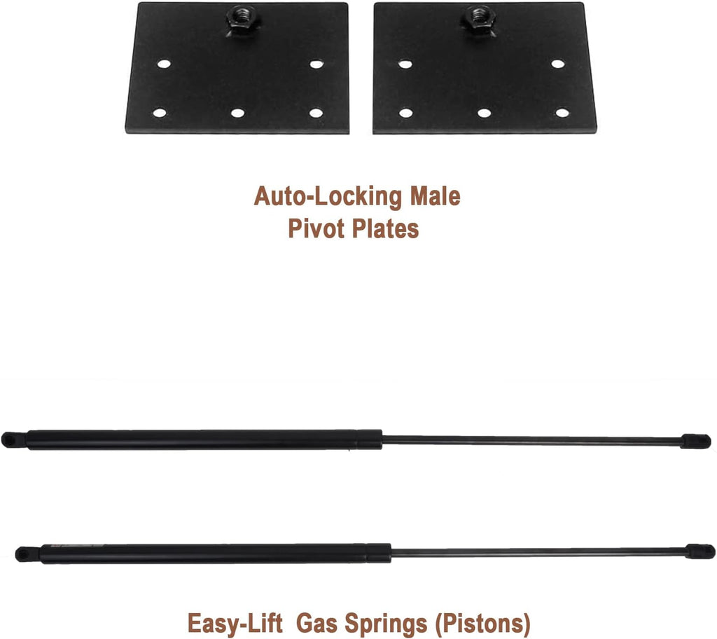 Queen Size Murphy Bed Kit Heavy Duty DIY Hardware F988