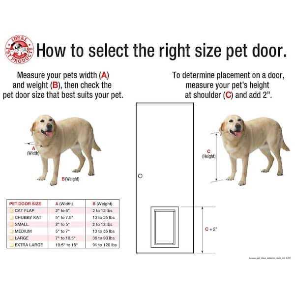 Aluminum Sash Pet Door U299404