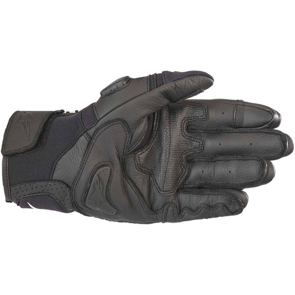 Black White Gloves E394