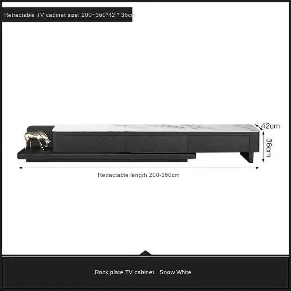 Italian Slate Coffee Table TV Cabinet Retractable O646