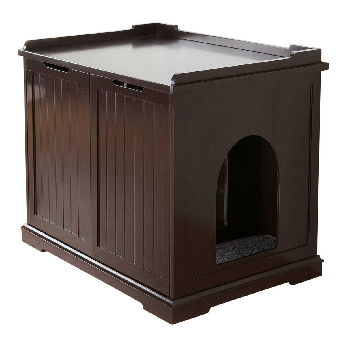 Wooden Pet House and Litter Box A91318
