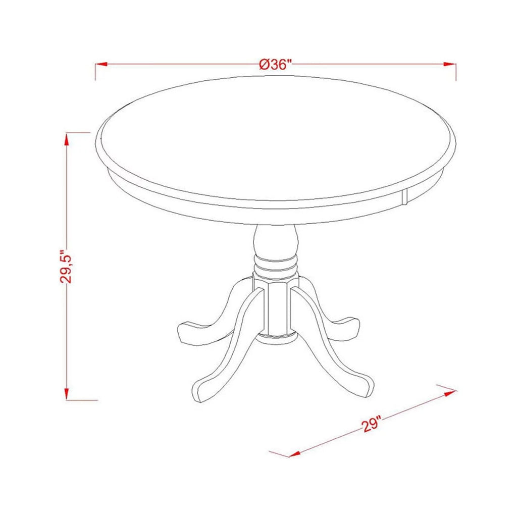 Antique 3-piece Wood Dining Set U283153