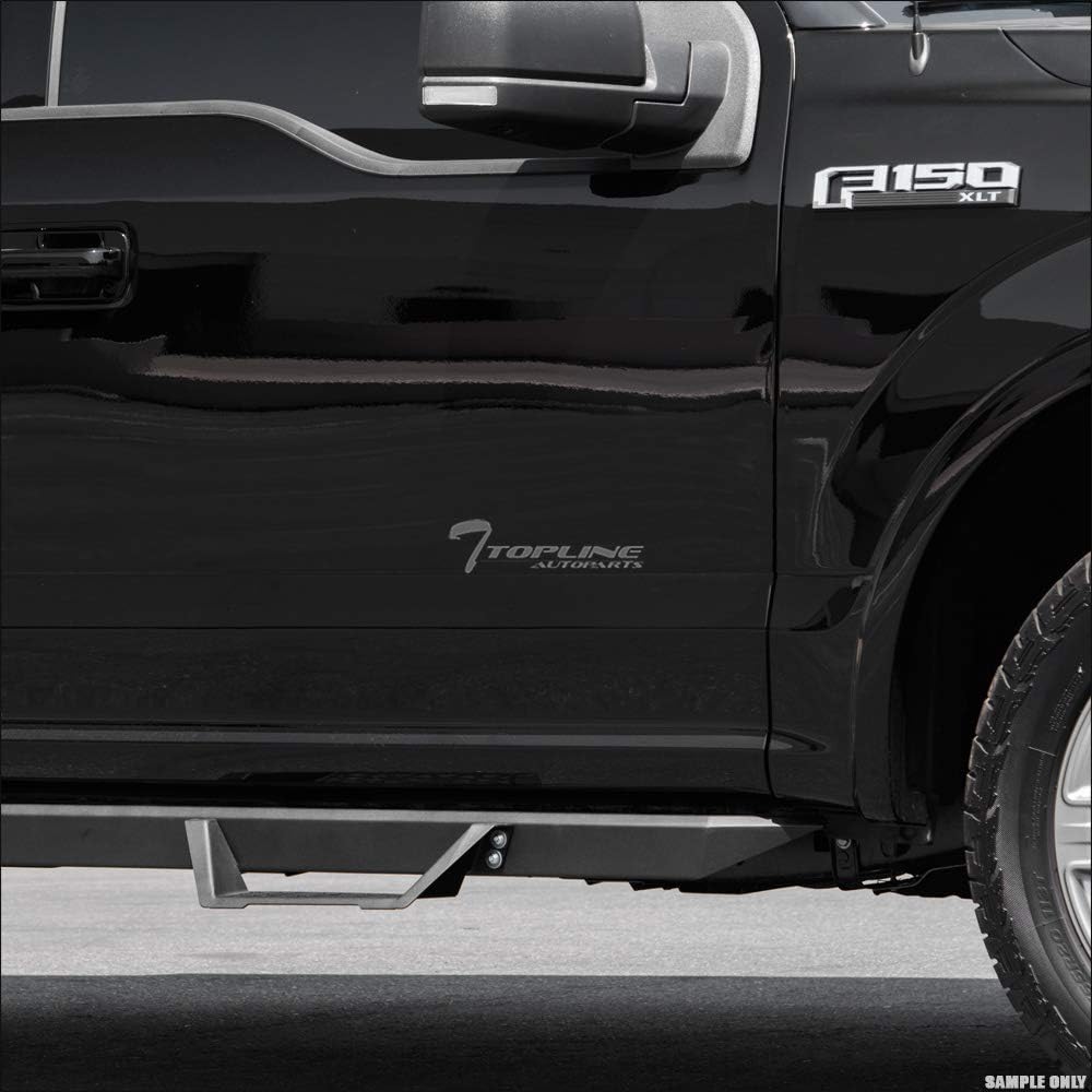 Matte Black Drop Step Side Nerf Bars Running Boards U660588
