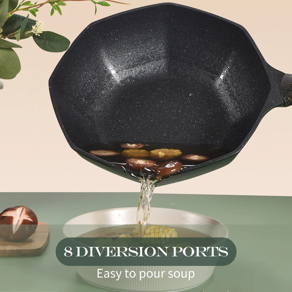 Non-Stick Maifan Stone Wok Q887661