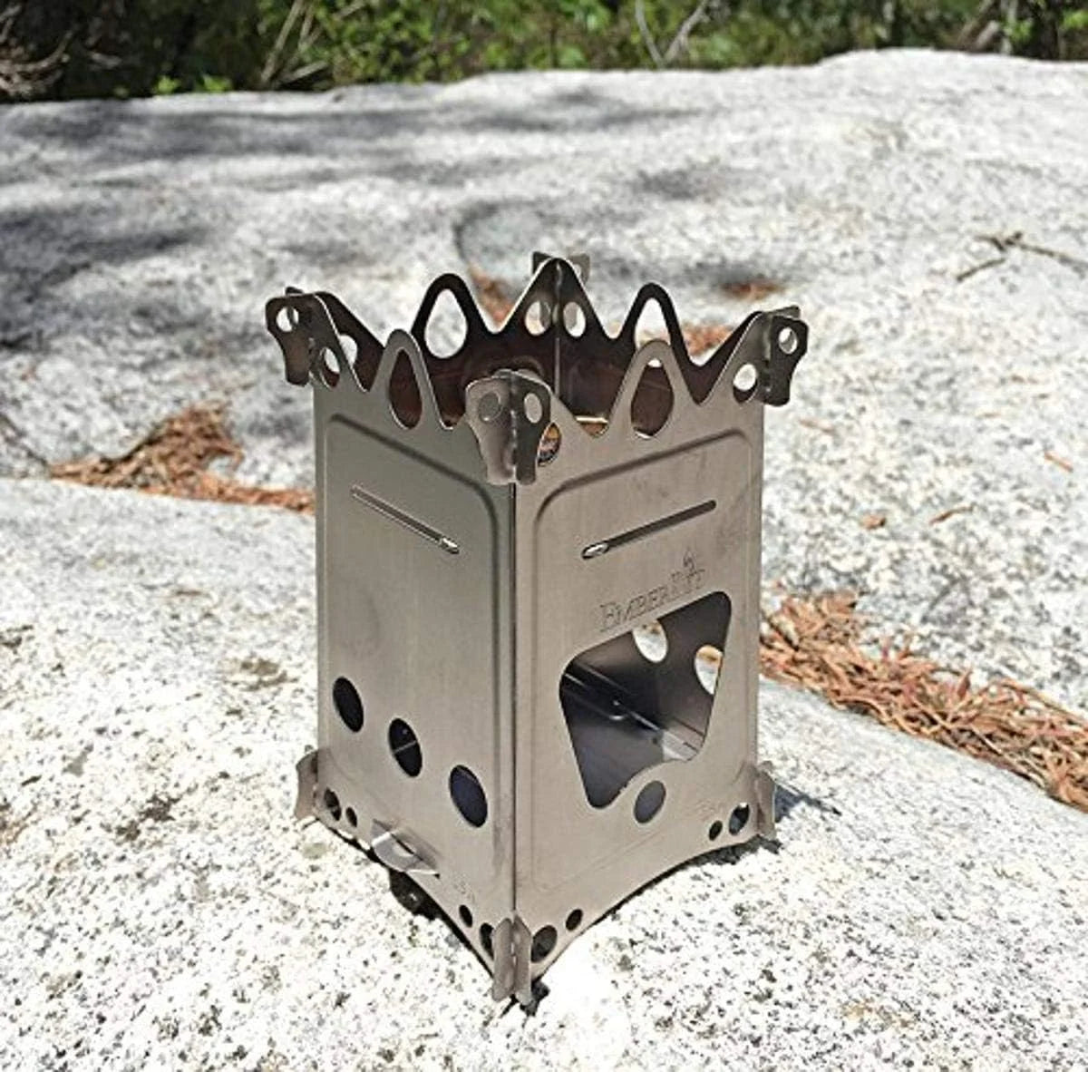 Stainless Steel Multi-Fuel Camping Stove T838756