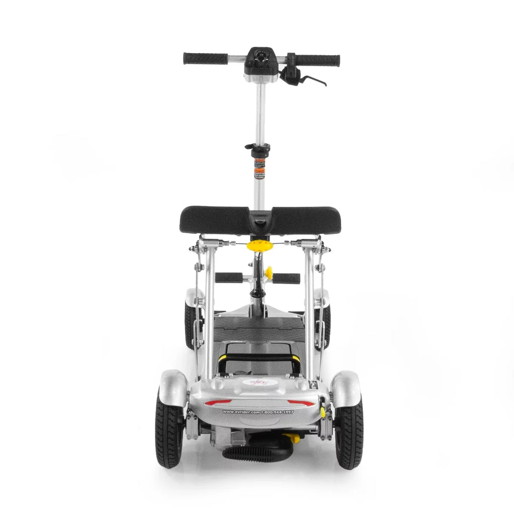 Silver 4 Wheels Collapsible Mobility Scooter N88205