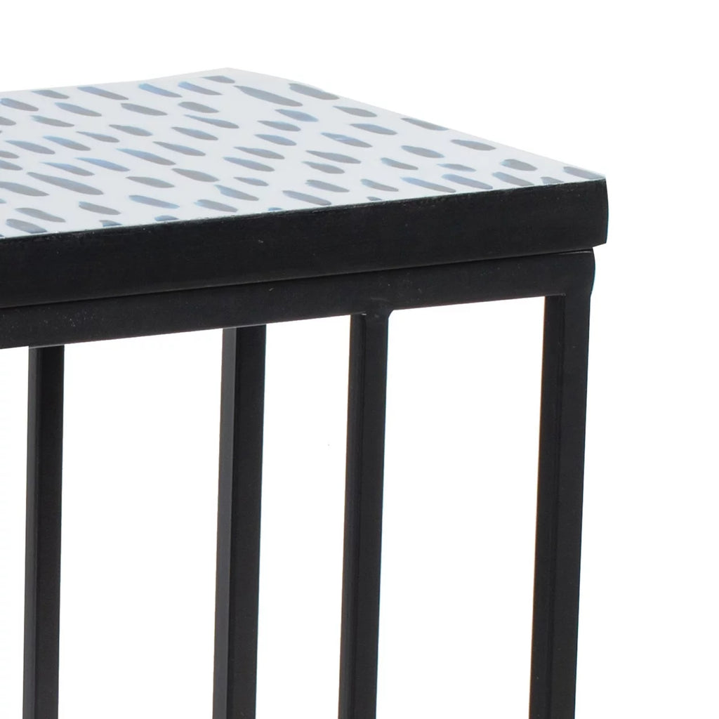 24 Inch C Shape End Side Table P632920