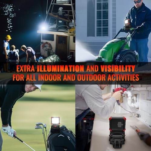 Rechargeable LED Clamp Work Light I49844