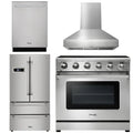 36 Electric Range, Range Hood, Refrigerator, Dishwasher P487