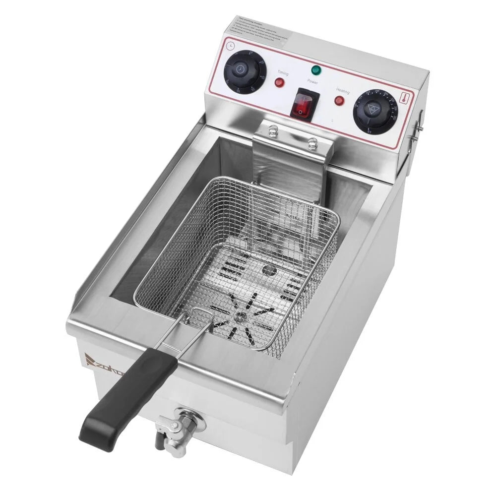 24.9QT Stainless Steel Deep Fryer O661823