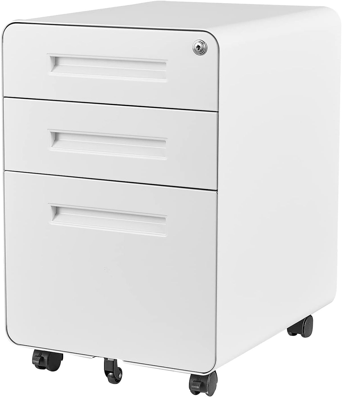 3 Drawer Metal File Cabinet with Lock M1701