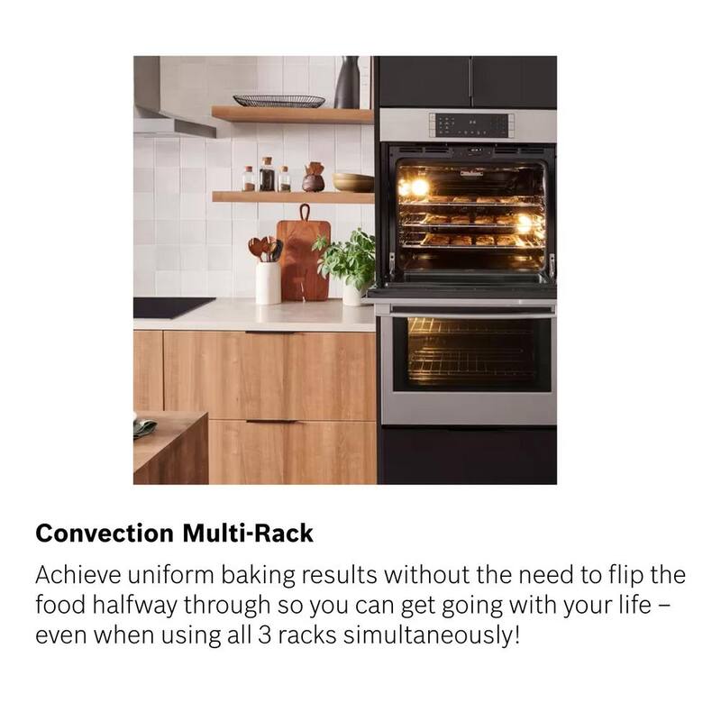 27 in Double Electric Wall Oven with Convection Self Cleaning Stainless Steel A2750
