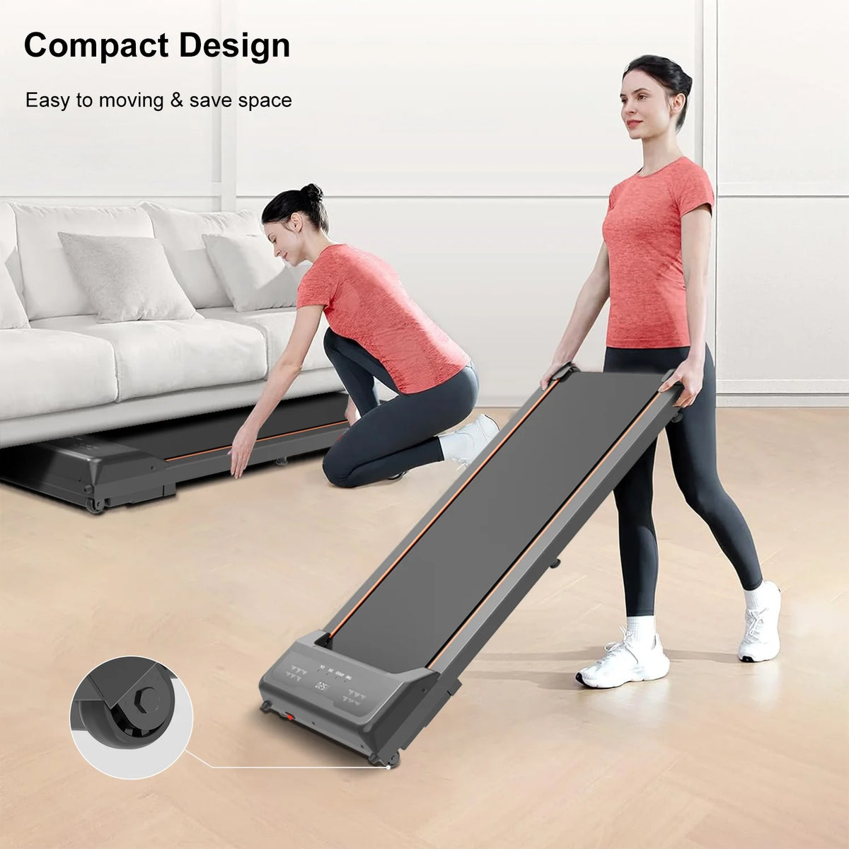 2.5HP Under Desk Electric Treadmill F925215