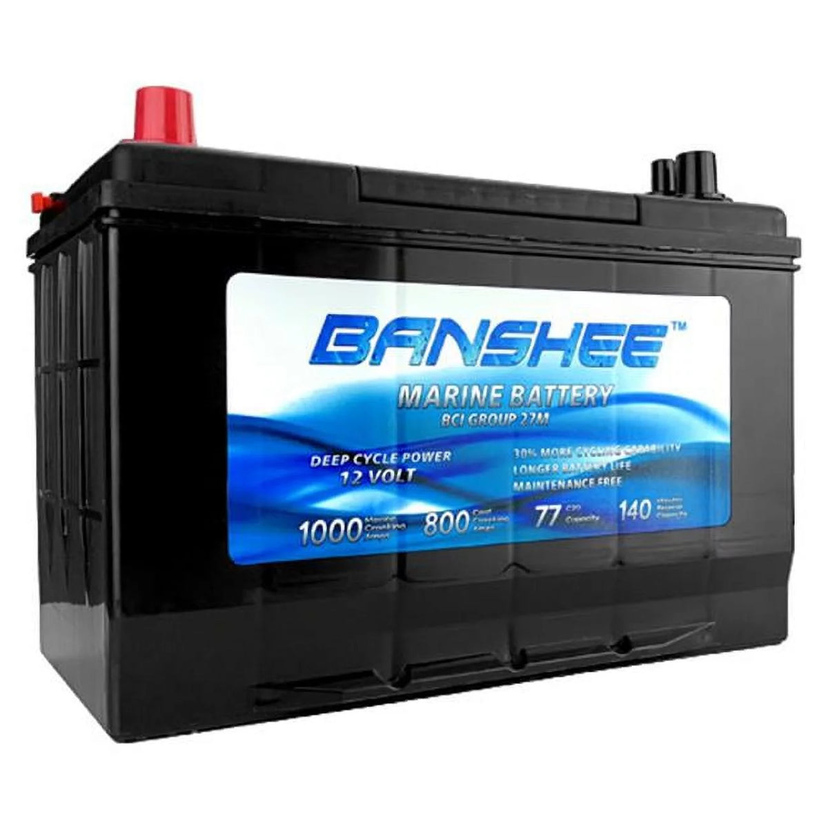 27 Group Size Deep Cycle Marine Battery X3396