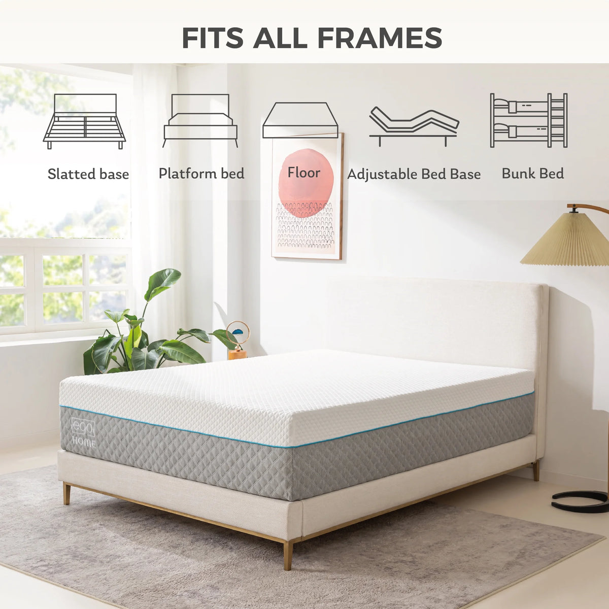 14 inch Queen Gel Memory Foam Mattress Z51465