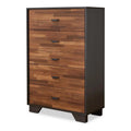 16" Transitional Wood Chest with 5 Drawers J9118