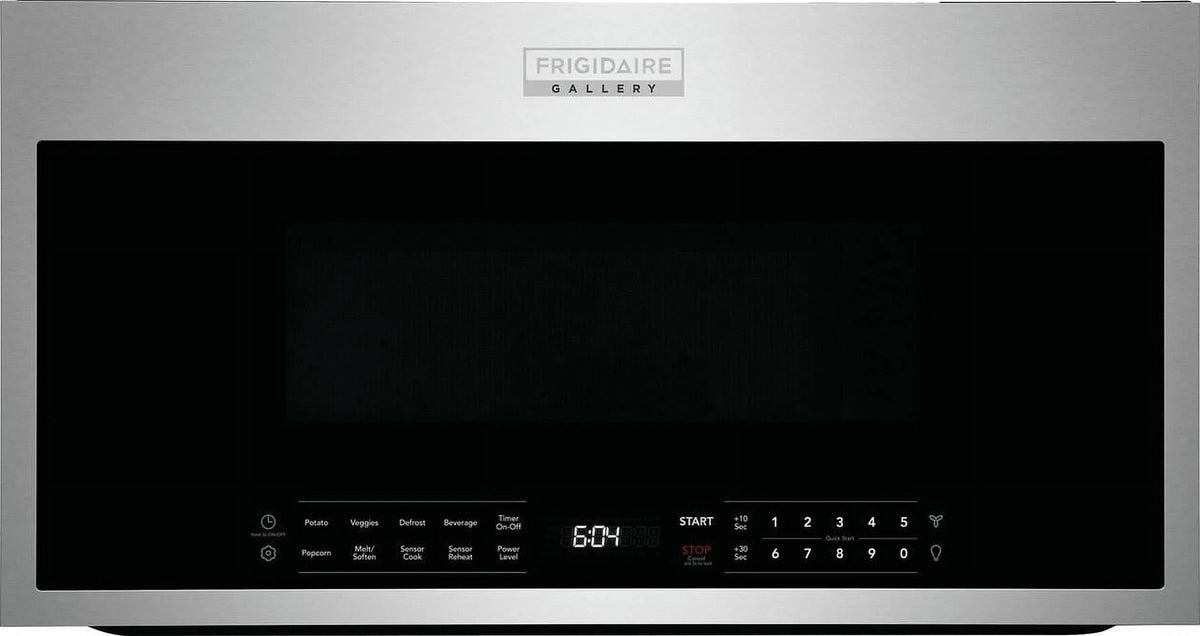 Over the Range Microwave Black Stainless Steel S408