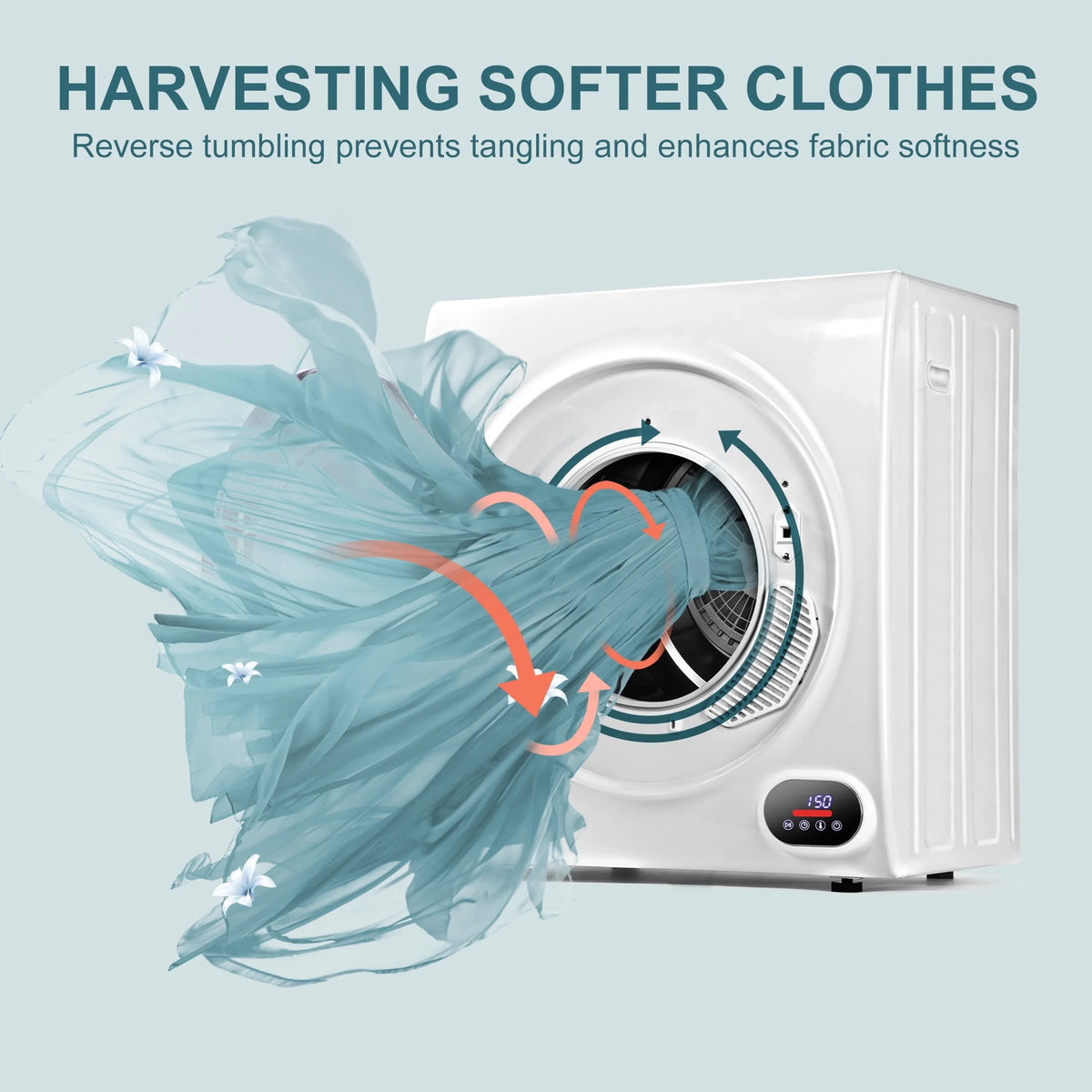 1.6 Cu. ft. Portable Electric Clothes Dryer E70966