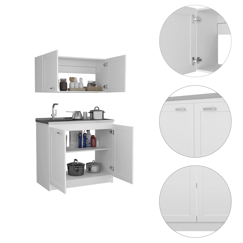 White Cabinet Set T569