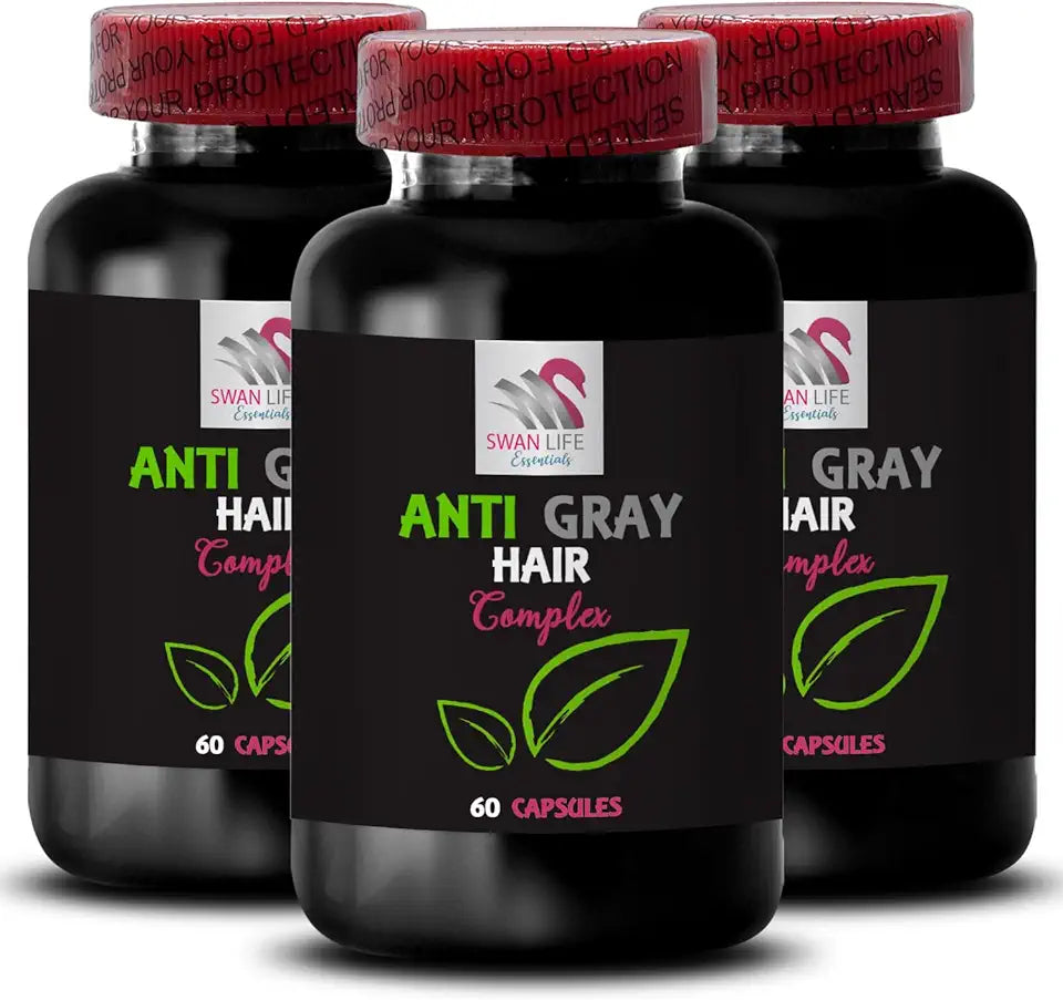 Gray Hair Supplement 180 Capsules Q50889