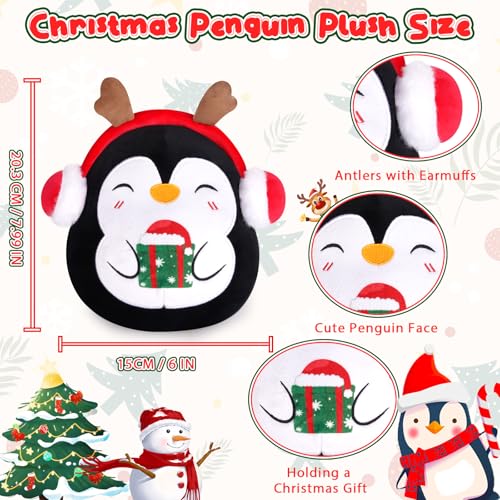 8 Inch Reindeer Plush Stuffed Toys U17990