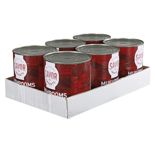 Mushroom Pieces & Stems #10 Can 6 Per Case M834