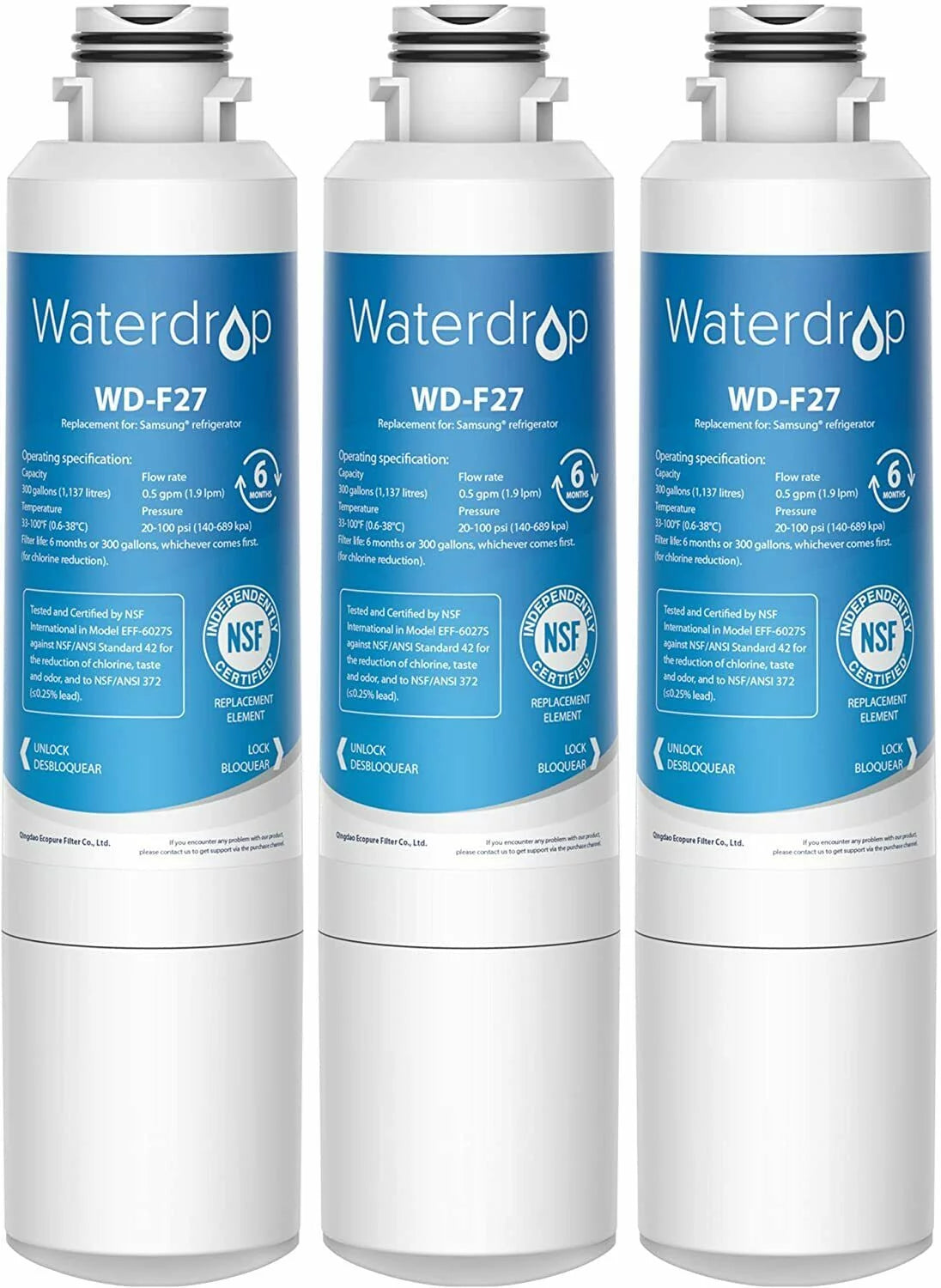 Refrigerator Water Filter (3 PACK) K10335