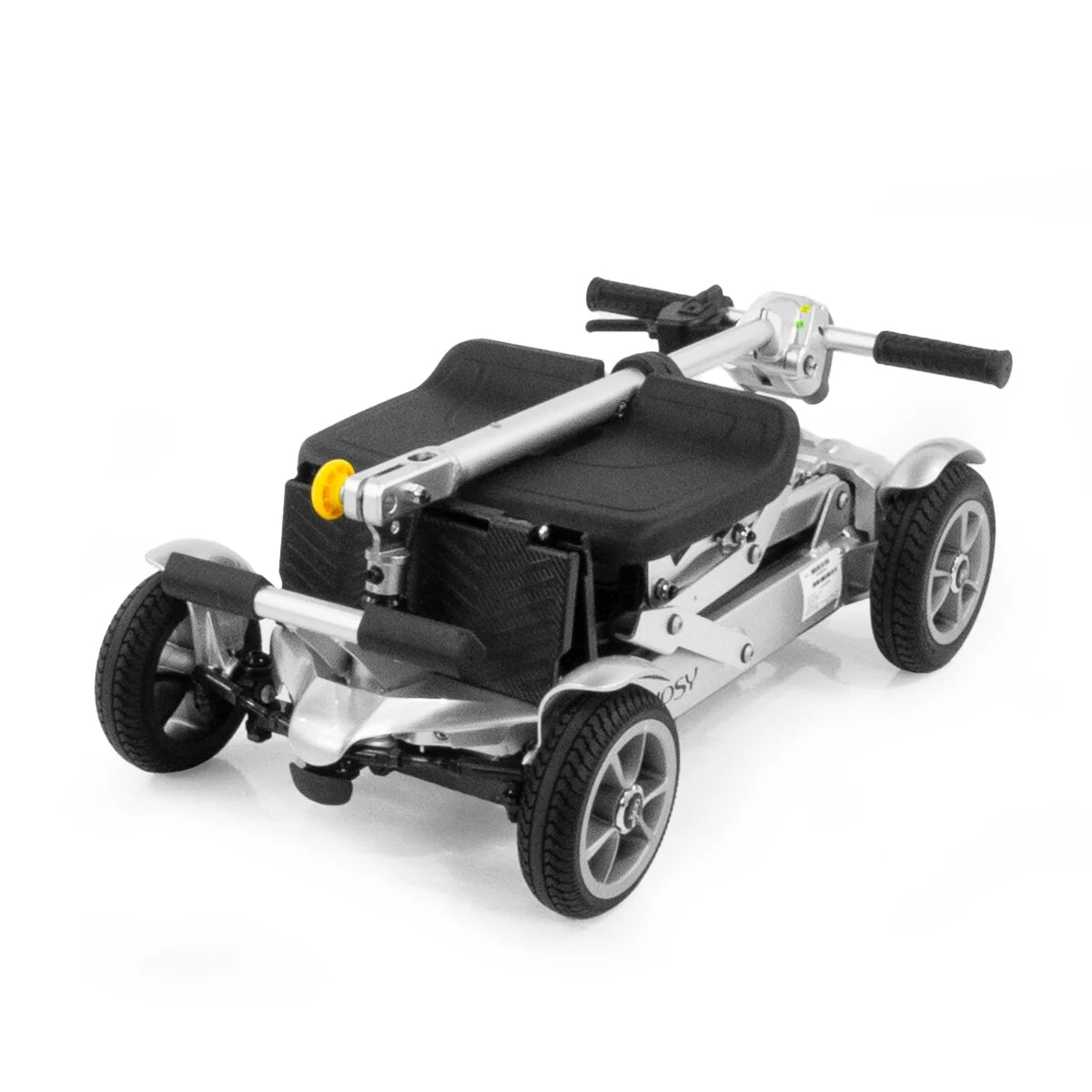 Silver 4 Wheels Collapsible Mobility Scooter N88205