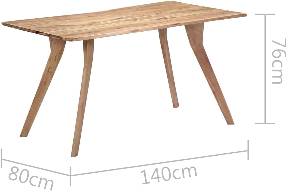 Solid Acacia Wood Dining Table P28935