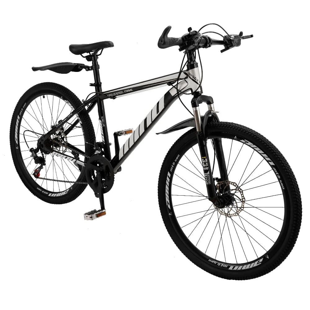 Full Suspension 21 Speed 26 Inch Dual Disc Brake Mountain Bike Z601
