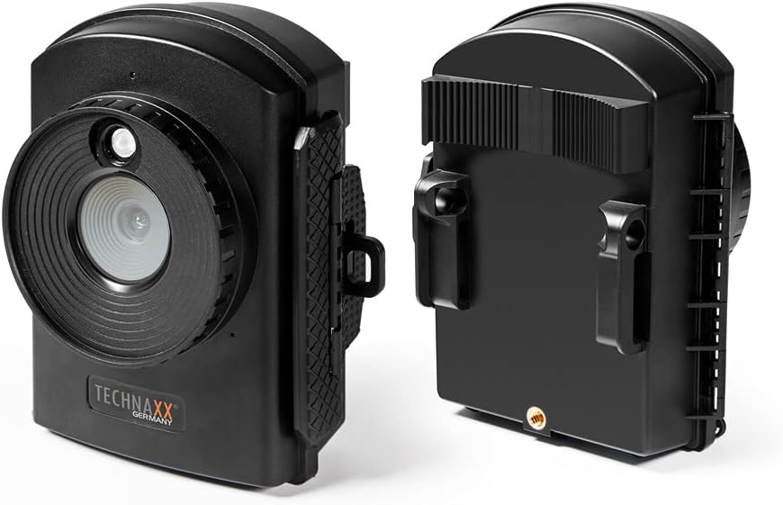 Time Lapse Camera Built-in Microphone & Speaker FullHD Battery Operated Black O5894