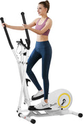 Adjustable Magnetic Elliptical Machine with LCD Monitor K8942