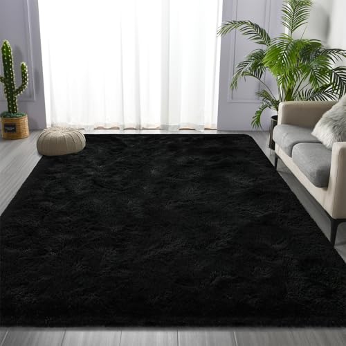 Light Grey 6 x 9 Shag Area Rug V261